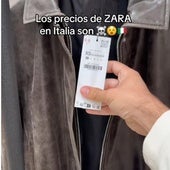 Un español viaja a Italia y se queda sin palabras con los precios de Zara en este país: «Estoy flipando»