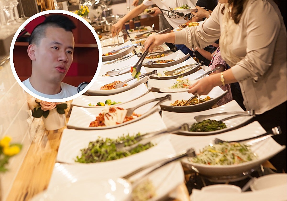 Un chino que vive en España explica qué se hace con la comida que sobra en un buffet libre: «El 90%...»