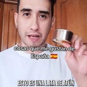 Un argentino que vive en España, sin palabras por cómo son las latas de atún