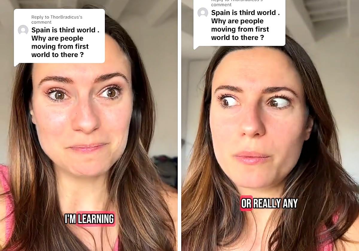 Una estadounidense que vive en España lee que nuestro país es «del tercer mundo» y no se calla: «Sé que a muchos no les gusta»