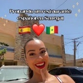 Una española que vive en Senegal visita un restaurante español y opina sobre los platos que le sirven