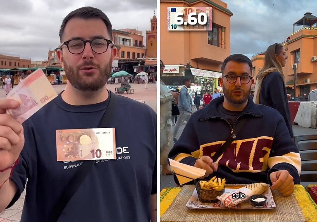Un español viaja a Marruecos y señala cuánto puede comer por solo 10 euros: «No compres la bebida en un restaurante»