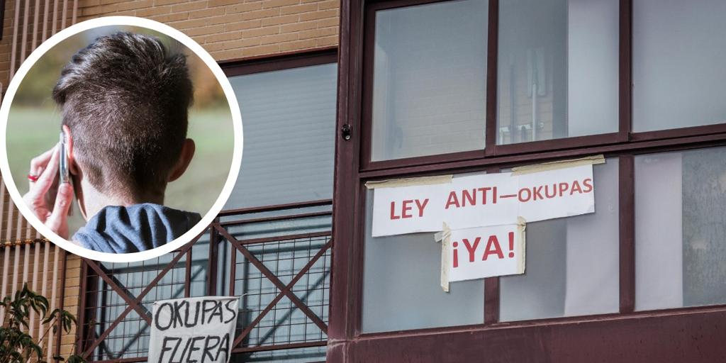 Okupas en españa: la estrategia del móvil a la que recurren antes de entrar en las casas para evitar ser desalojados por la policía
