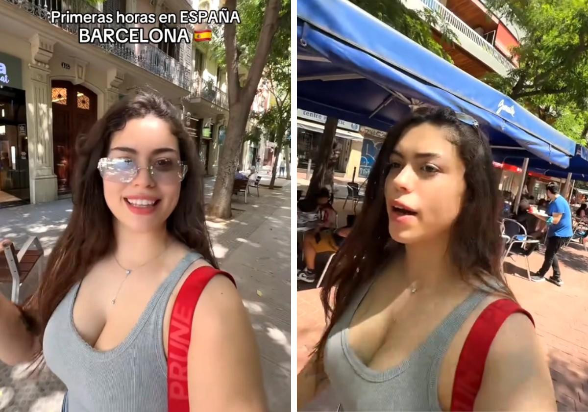 Una argentina visita Barcelona y no se corta al opinar sobre los catalanes: «La gente es como muy...»