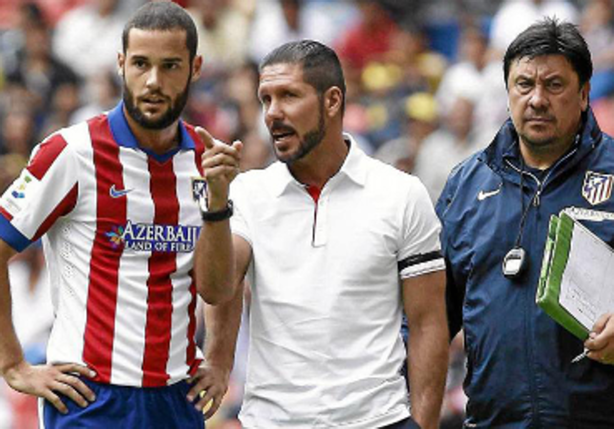Mario Suárez desvela el momento en el que rompió con el Cholo y se quiso ir del Atlético de Madrid: «Le dio un ataque de entrenador»