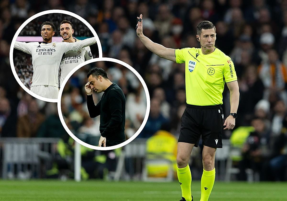 Soto Grado revive su mayor polémica en un Real Madrid - Barcelona: «O es gol o no lo es, pero no pueden pasar las dos cosas»