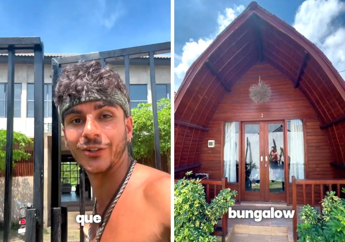 Un español que vive en Bali indica cuánto dinero paga por alojarse en una casa en la isla: «En España estáis muy engañados»