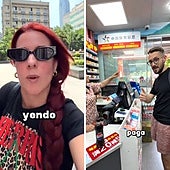 Dos españoles viajan a China y se quedan sin palabras tras enterarse de cómo pagan allí en los supermercados