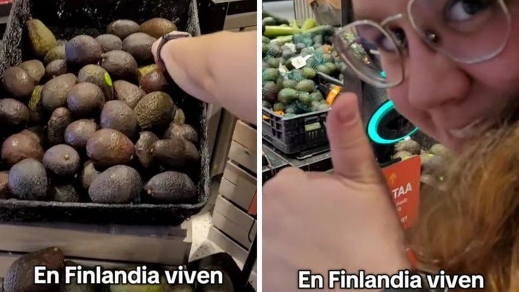 Una española que vive en Finlandia, sin palabras con lo que hay en las fruterías de los supermercados de este país: «Viven en el año 2025»