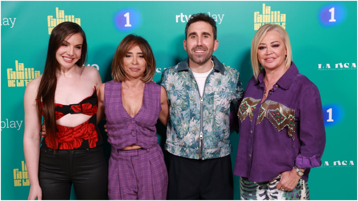Presentadores de 'La familia de la tele'