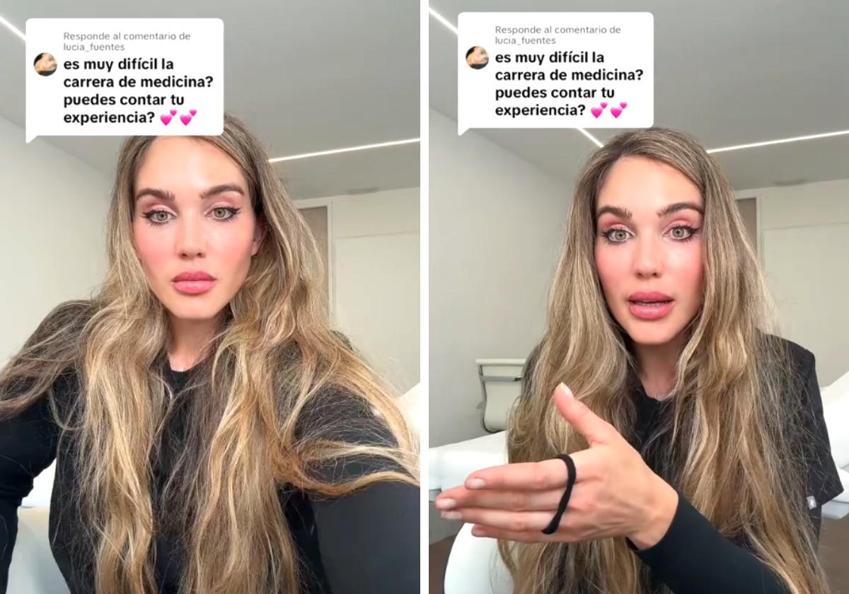 Preguntan a una doctora si la carrera de Medicina es difícil y no se corta en su respuesta: «Pensé en irme»