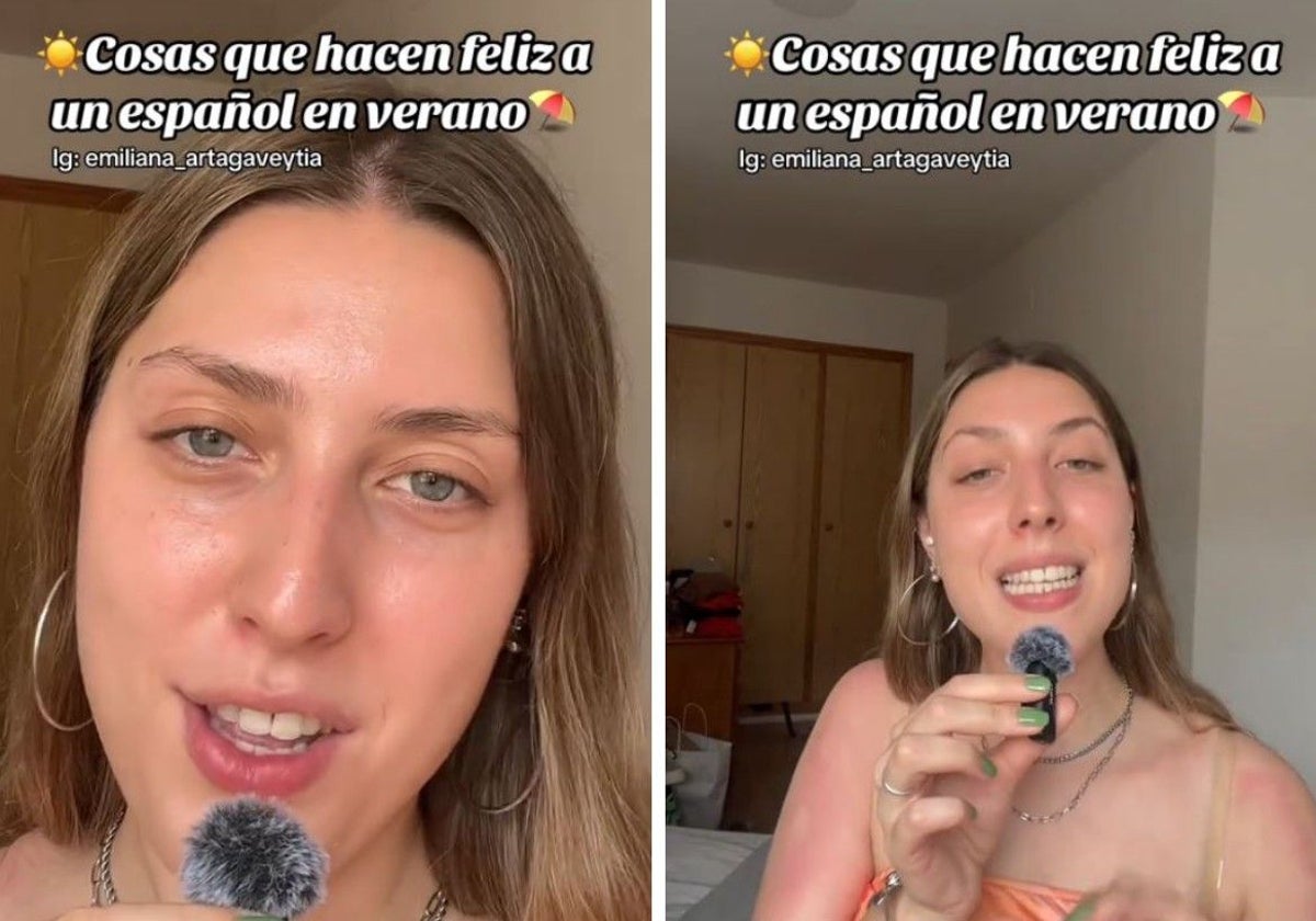 Una uruguaya, sin palabras con las cosas que hacen feliz a un español en verano: «Me parece un poco raro»