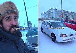 Un español viaja a Siberia y explica por qué la gente deja siempre los coches encendidos: «Es una práctica habitual»