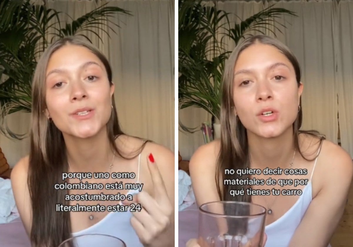 Una colombiana emigra de su país y denuncia la forma en la que se vive allí