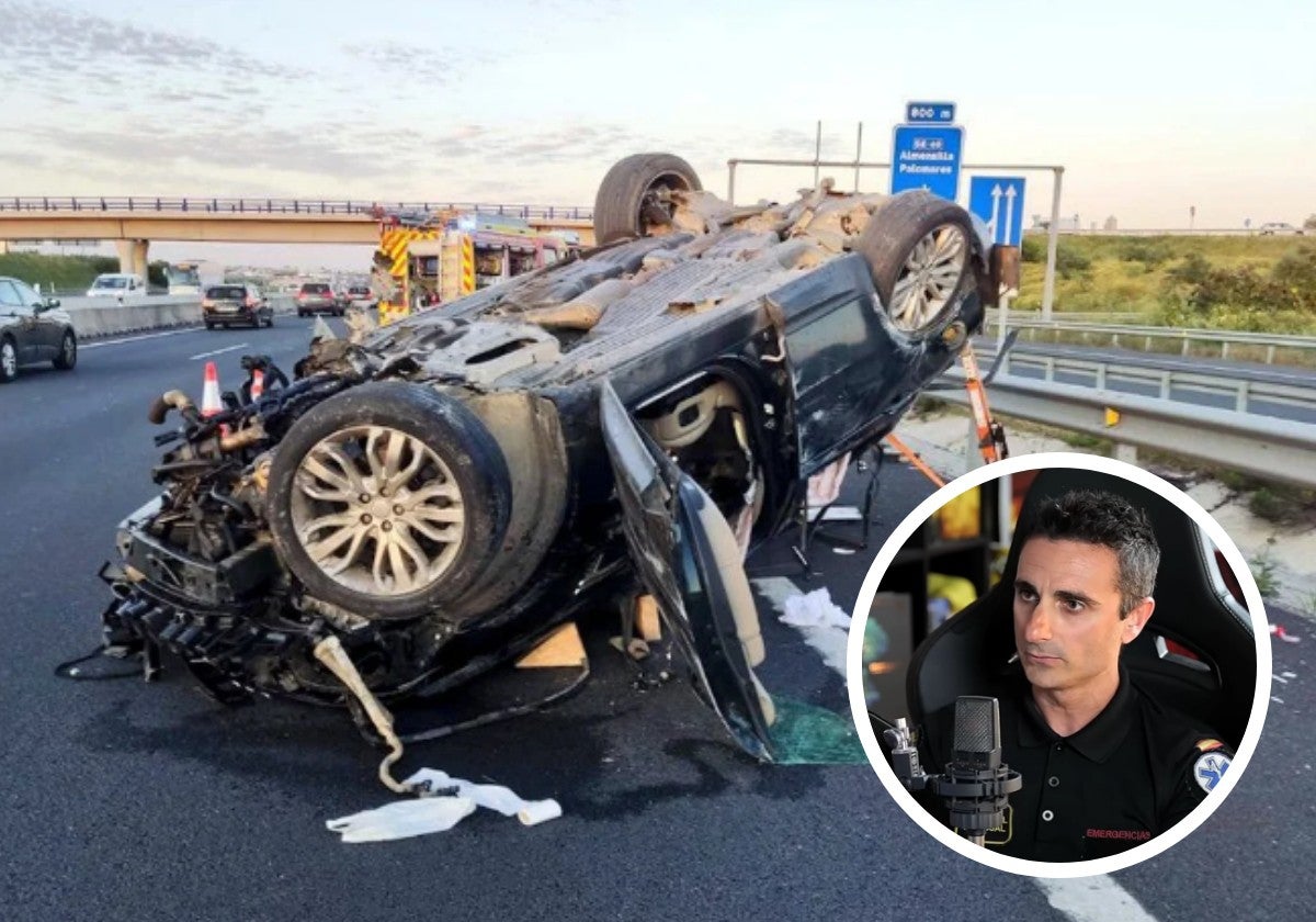 Un técnico de emergencias confirma lo que debes hacer según presencias un accidente de tráfico