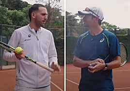 Prueba a jugar contra un tenista español que estuvo en el Top 10 y este es el resultado: «Si llegas a las voleas...»