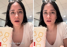Una española en China va a McDonald's y se queda perpleja con la bebida: «Eso es un poco peligroso»