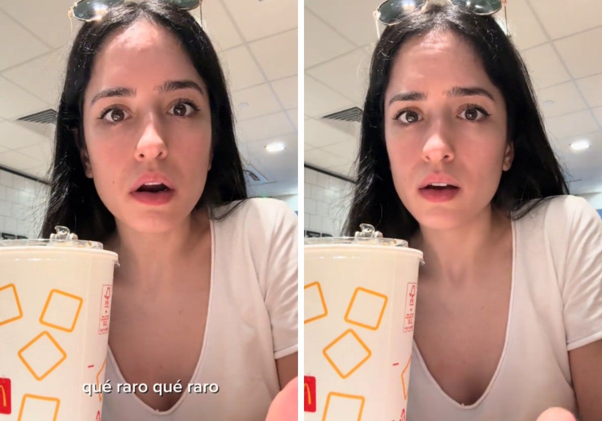 Una española en China va a McDonald&#039;s y se queda perpleja con la bebida: «Eso es un poco peligroso»