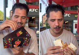 Prueba la novedad de KFC y opina: «Los Doritos se juntan con la salsita...»