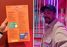 Un español va al único restaurante de Netflix del mundo y opina sobre su carta: «Hay muchas cosas pero...»