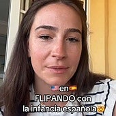 Una estadounidense que vive en España, impactada con las cosas más típicas de la infancia en nuestro país