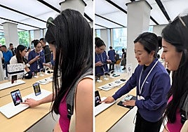 Una española que vive en China, impresionada por cómo se mandan las fotos en este país: «En Europa no estamos preparados»