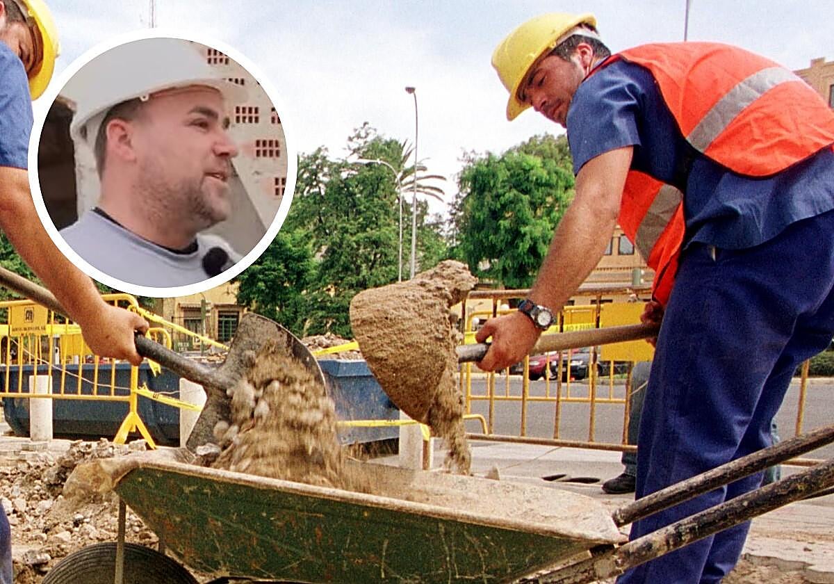 Un albañil español, claro con los sueldos que tienen ahora en nuestro país en comparación con hace años: «No estamos bien pagados»