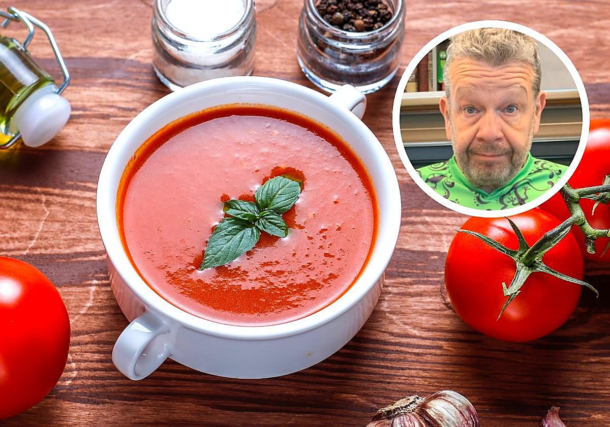 Alberto Chicote explica cómo cocinar un gazpacho insuperable este verano: la receta del chef explicada paso a paso