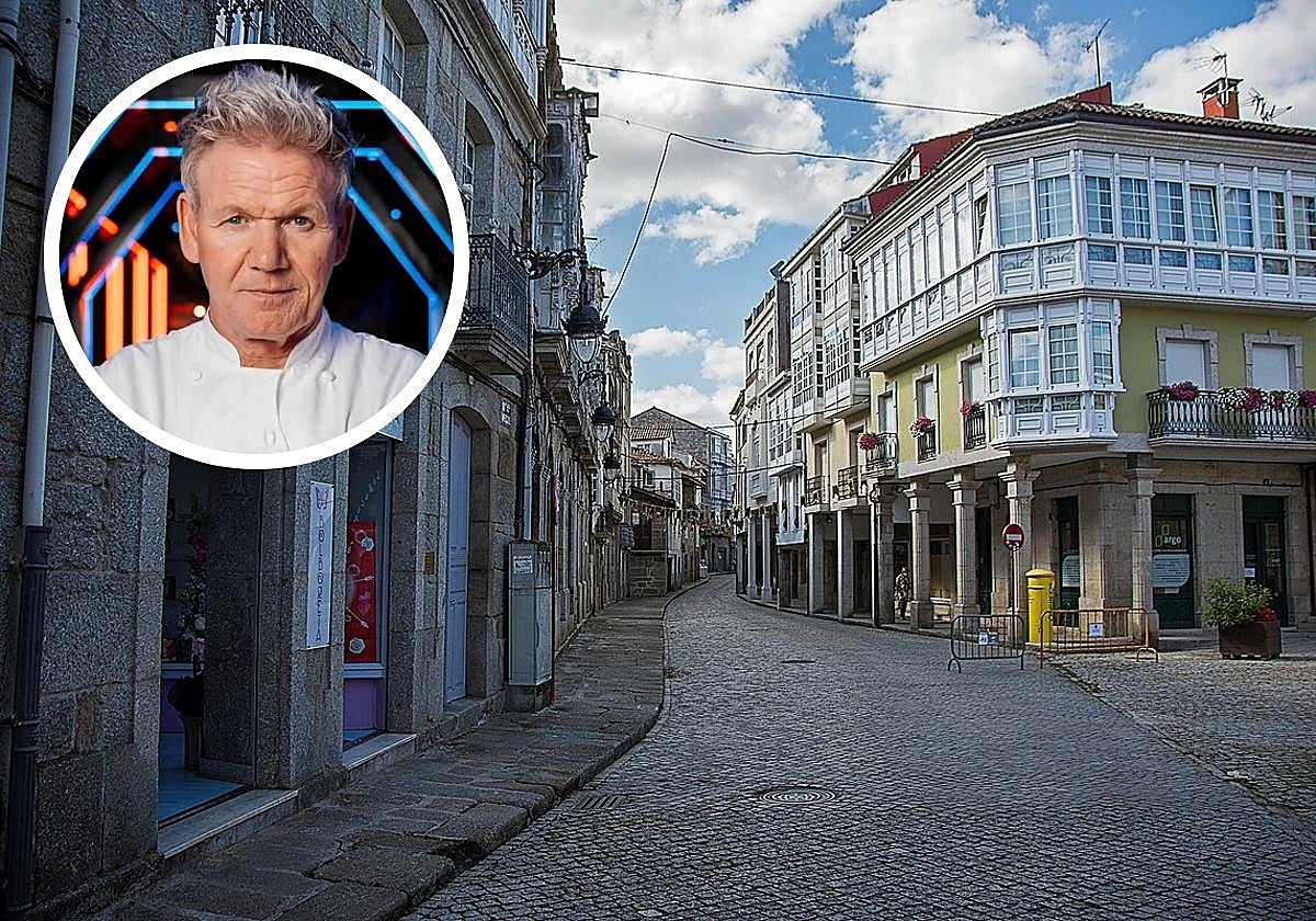 Gordon Ramsey en su nuevo restaurante en Ibiza