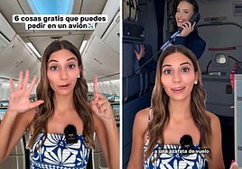 Una experta en viajes desvela los productos que las aerolíneas pueden dar gratis en cualquier vuelo largo: «No siempre te lo ofrecen»