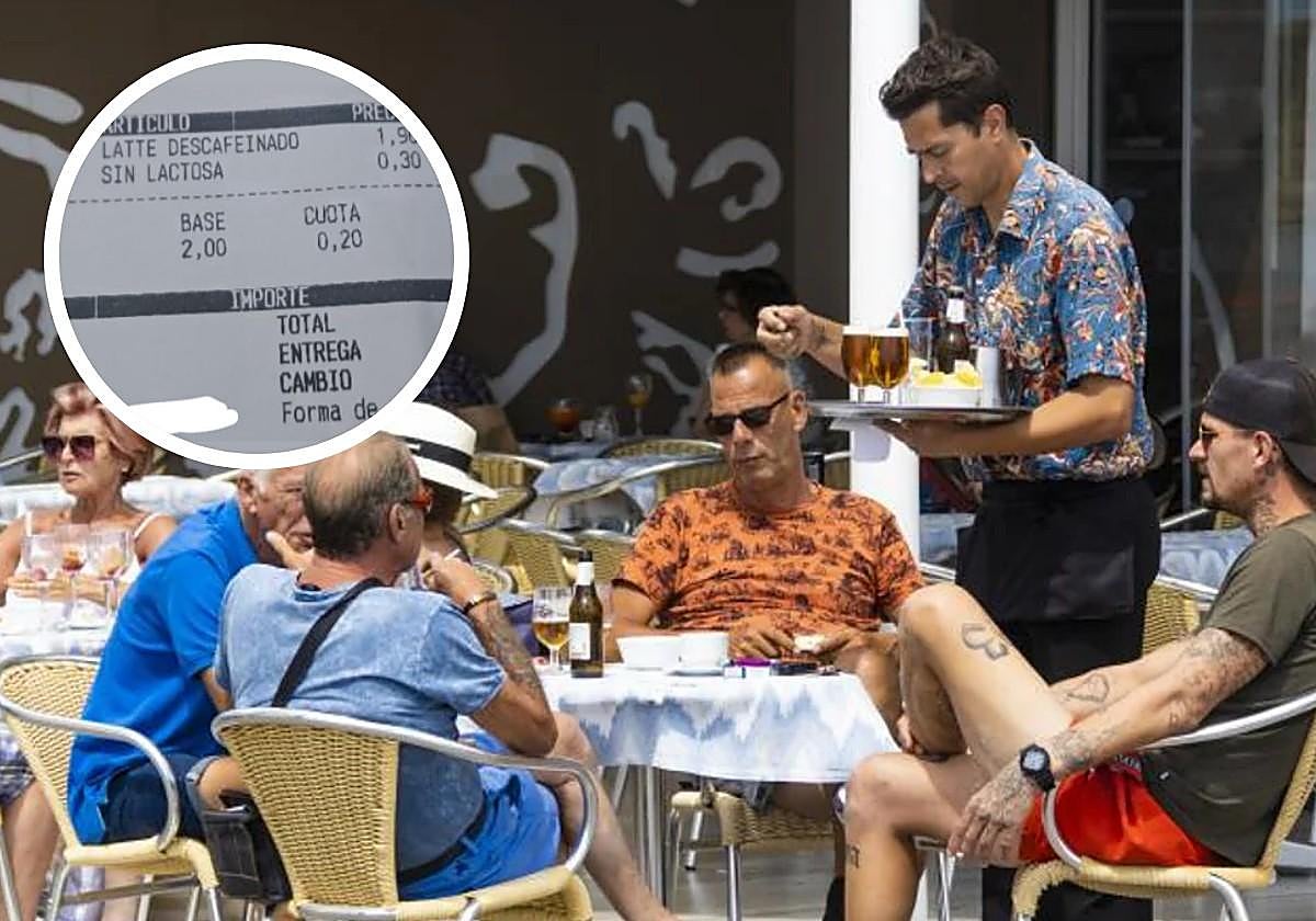 Pide un café con leche en un bar de Oviedo y se queda de piedra al ver lo que tiene que pagar en la cuenta: «Me parece injusto»