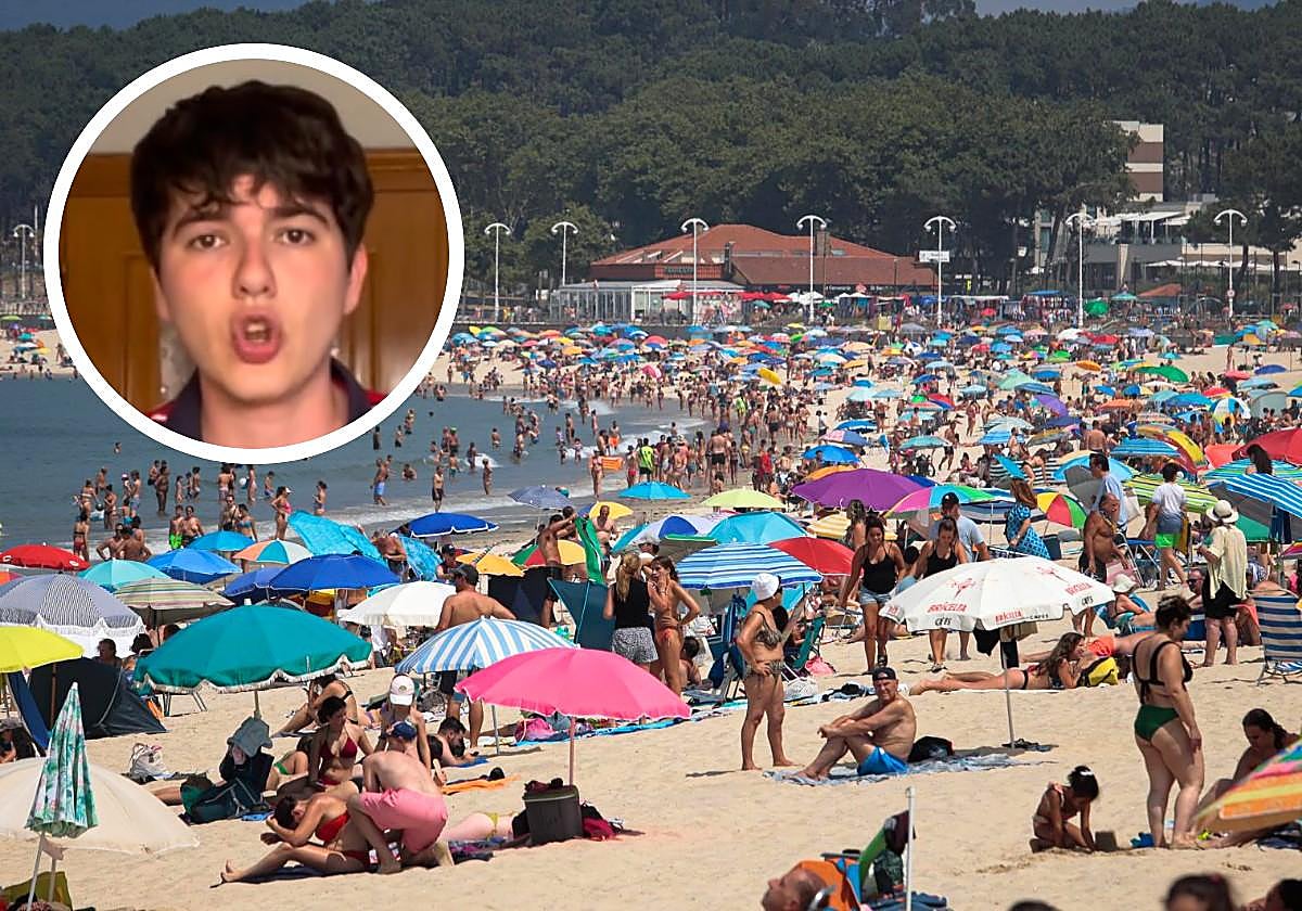 Un vecino de Galicia no se corta y dice lo que muchos piensan sobre los turistas de Madrid que van allí en verano: «Son una especie invasora»