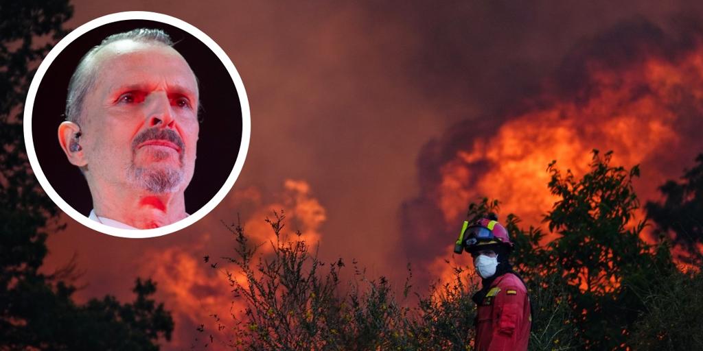 Miguel Bosé dice lo que muchos piensan tras los incendios que han asolado España y señala a los políticos: «Sabemos quiénes son los responsables»