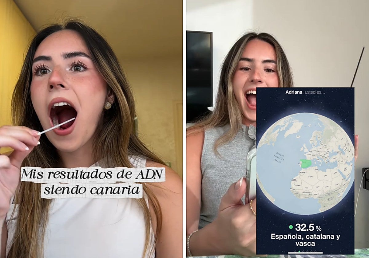 Una canaria se hace un test de ADN y se sorprende con sus orígenes: «Poco marroquí»