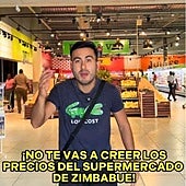 Un español de viaje por Zimbabue, sin palabras tras visitar un supermercado de allí