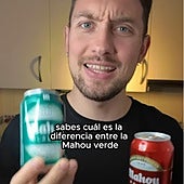 Un experto en cervezas explica cuál es la diferencia entre la Mahou verde y la Mahou roja