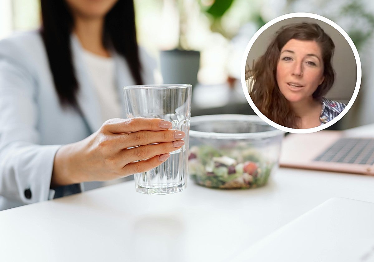 Una doctora revela el error que cometemos al beber agua a la hora de comer: «Puede frenar la digestión»
