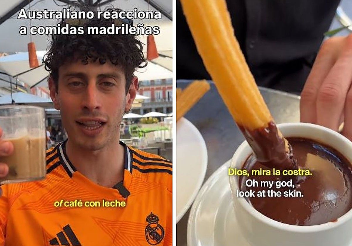 Un australiano de viaje por Madrid prueba los platos más típicos de la ciudad y da su veredicto: «Un pozo de bondad»