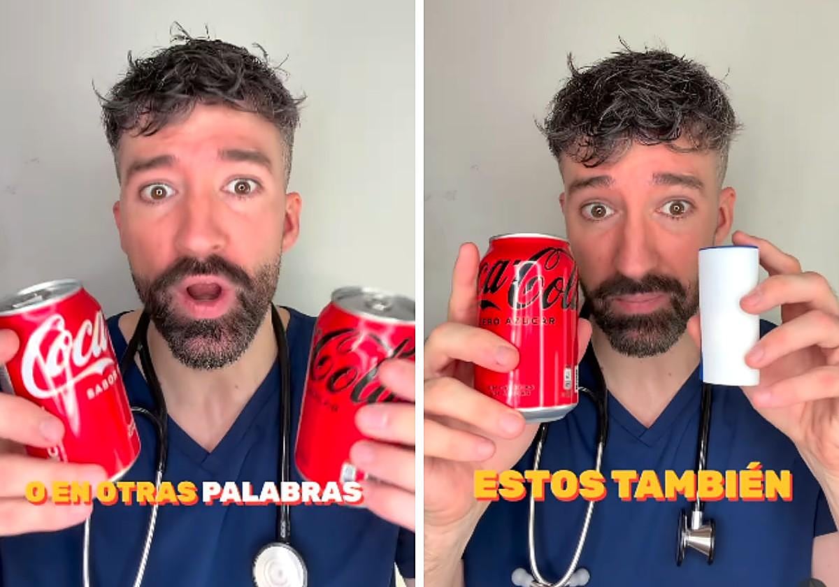 El médico David Callejo aclara si es peor la Coca-Cola normal o la zero: «El mal menor es...»