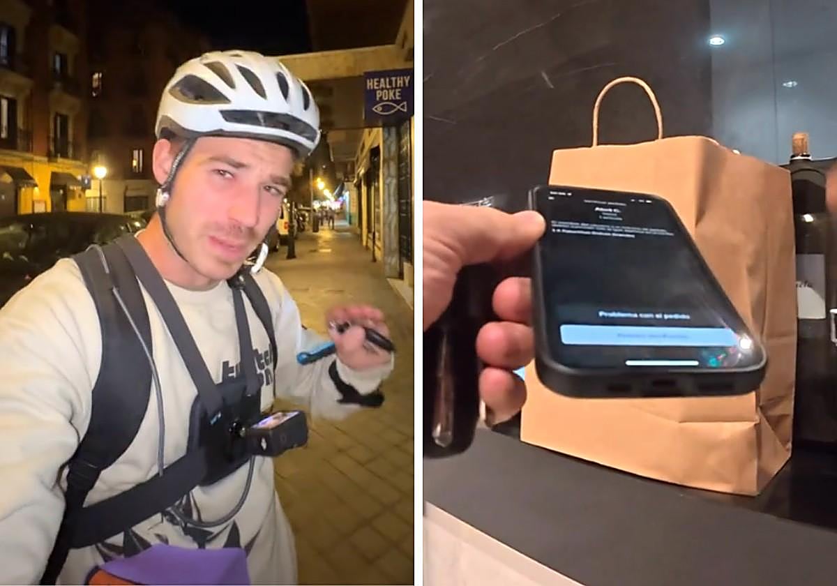 Un repartidor de Uber, sin palabras por el pedido que le hace un cliente a las 11 de la noche: «No me lo esperaba»