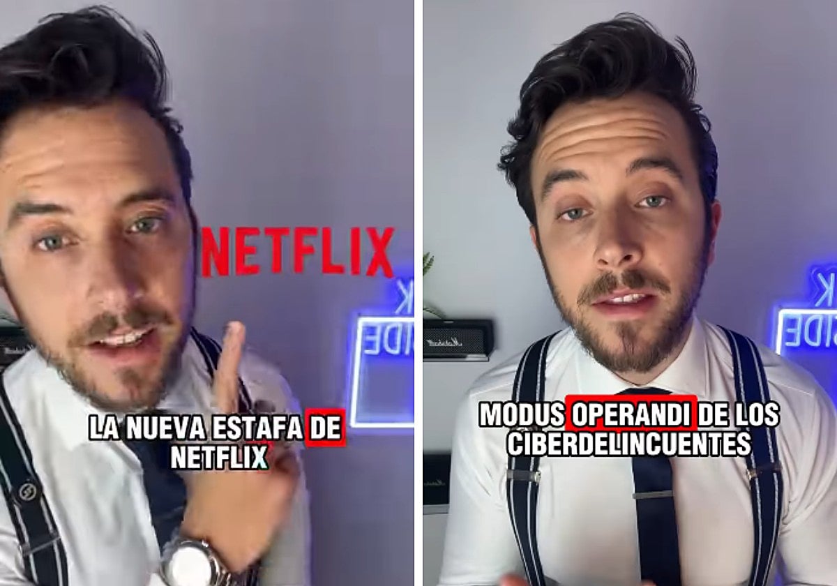 Un abogado advierte a los usuarios de Netflix de una nueva estafa: «Atento si no quieres llevarte un disgusto»
