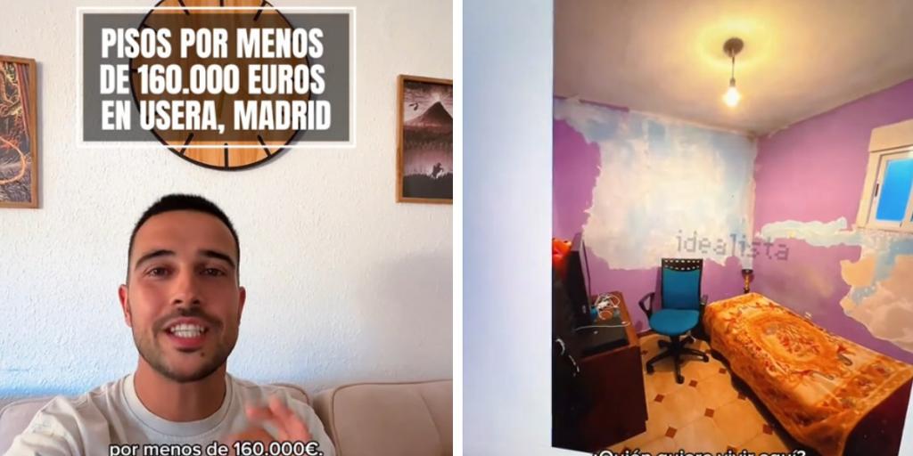 Busca un piso para comprar en Madrid por 160.000 euros y lo que encuentra le deja sin palabras: «Vais alucinar»
