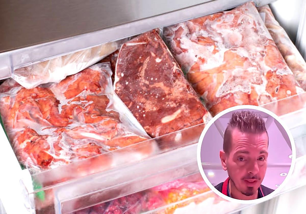 Un carnicero explica el truco para descongelar la carne en 15 minutos: «Solamente te hacen falta dos cacerolas»