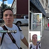 Un español sale de lo convencional y cruza el río de Nueva York para ver otra ciudad: «En un futuro esto va a ser...»