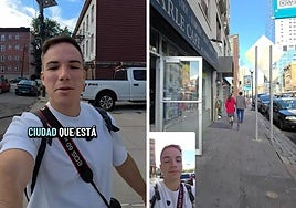 Un español sale de lo convencional y cruza el río de Nueva York para ver otra ciudad: «En un futuro esto va a ser...»