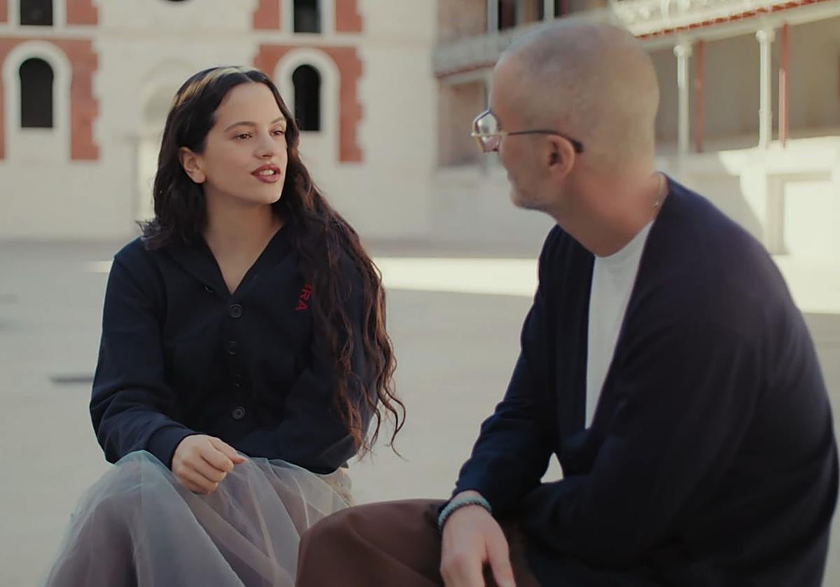 Rosalía revela la historia que inspiró 'Mio Cristo': «Me pareció muy bonito, quería experimentar cómo era escribir sobre eso»