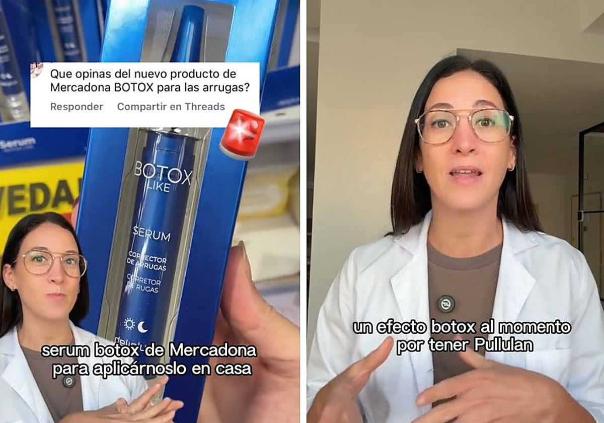 Reme Navarro, farmacéutica experta en 'skincare', sobre el sérum bótox que se vende en Mercadona: «Puede darnos un efecto al momento»