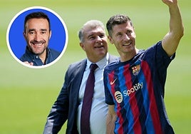 Juanma Castaño no da crédito con la petición del Barcelona a Lewandowski: «Suena a cachondeo pero me parece peligroso»