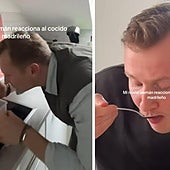 Un alemán prueba por primera vez el cocido madrileño y esta es su reacción al comer este plato