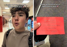 Un español que estudia en un instituto de Estados Unidos explica cómo los castigan en los centros de este país: «No puedes ni salir a la calle»
